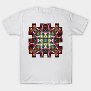 Pattern Psychedelic Weave Mandala T-Shirt